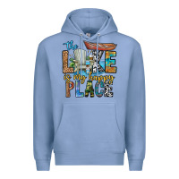 Colony Blue the lakes my happy place Premium Hoodie - CowhideDigitalArt