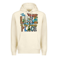 Sandshell the lakes my happy place Premium Hoodie - CowhideDigitalArt