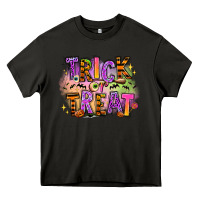 Asphalt Trick or treat Heavy Core Tee - RanaPortraitStore