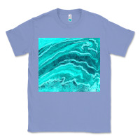 Colony Blue turquoise agate Classic Tee - TumblerDesignByShophia