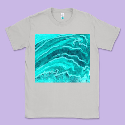 Turquoise Agate Classic Tee Designed By Tumblerdesignbyshophia
