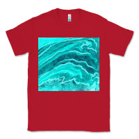 Red turquoise agate Classic Tee - TumblerDesignByShophia