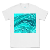 White turquoise agate Classic Tee - TumblerDesignByShophia
