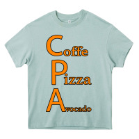 Arona coffe pizza avocado Heavy Core Tee - Bettercallsaul
