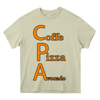 Mossy coffe pizza avocado Heavy Core Tee - Bettercallsaul