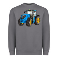Storm western farm tractor blue Heavyweight Sweatshirt - Artiststas
