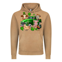 Vintage Camel St. Patrick's farm animal truck Vintage Hoodie - OliviaCreatesArt