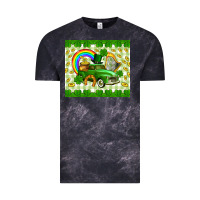 Cloud Black St. Patrick's truck Vintage Tee - CowGirlArtShop