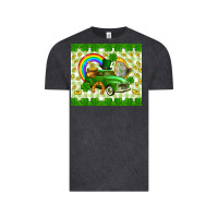 Vintage Black St. Patrick's truck Vintage Tee - CowGirlArtShop