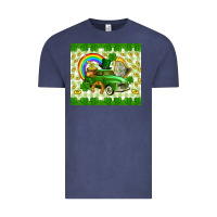 Vintage Denim St. Patrick's truck Vintage Tee - CowGirlArtShop