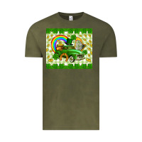 Vintage Olive St. Patrick's truck Vintage Tee - CowGirlArtShop