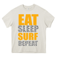 Cream eat sleep surf repeat Heavy Core Tee - Bettercallsaul