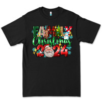 Black family christmas 2024 Premium Tee - texasbilliewilder
