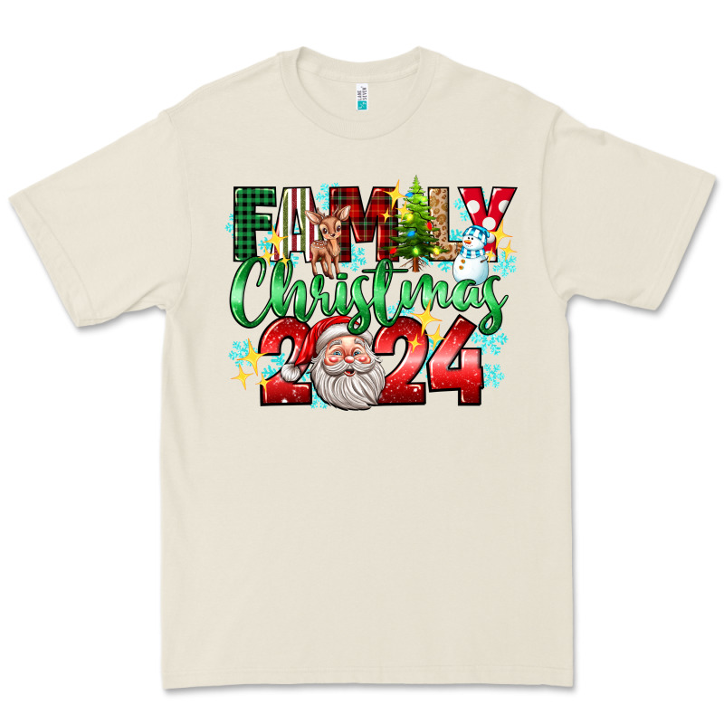 Family Christmas 2024 Premium Tee by texasbilliewilder | Teevron