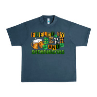 Midnight Navy fueled by beer and shenanigans Urban Heavy Tee - CowGirlArtShop