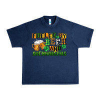 Navy fueled by beer and shenanigans Urban Heavy Tee - CowGirlArtShop