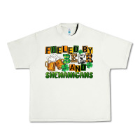 Pistachio fueled by beer and shenanigans Urban Heavy Tee - CowGirlArtShop