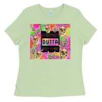 Matcha straight outta fucks to give Ladies Tee - TumblerDesignByShophia