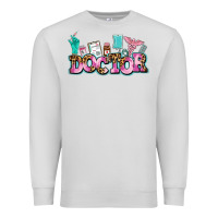 Dove Grey doctor Premium Sweatshirt - AdoDesignShop