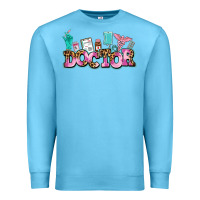 Ocean Blue doctor Premium Sweatshirt - AdoDesignShop