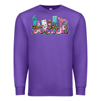 Purple doctor Premium Sweatshirt - AdoDesignShop