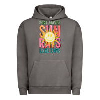 Pigment Tornado boat waves sun rays lake days Urban Hoodie - JahusDesignShop