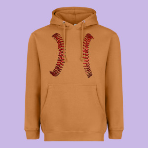 Ball Stitch Heavyweight Hoodie Designed By Adodesignshop