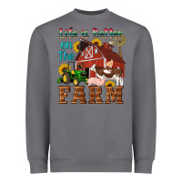 Storm western life is better on the farm Heavyweight Sweatshirt - Artiststas