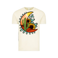Vintage Arctic turquoise desert moon Vintage Tee - Jasminsmagicworld