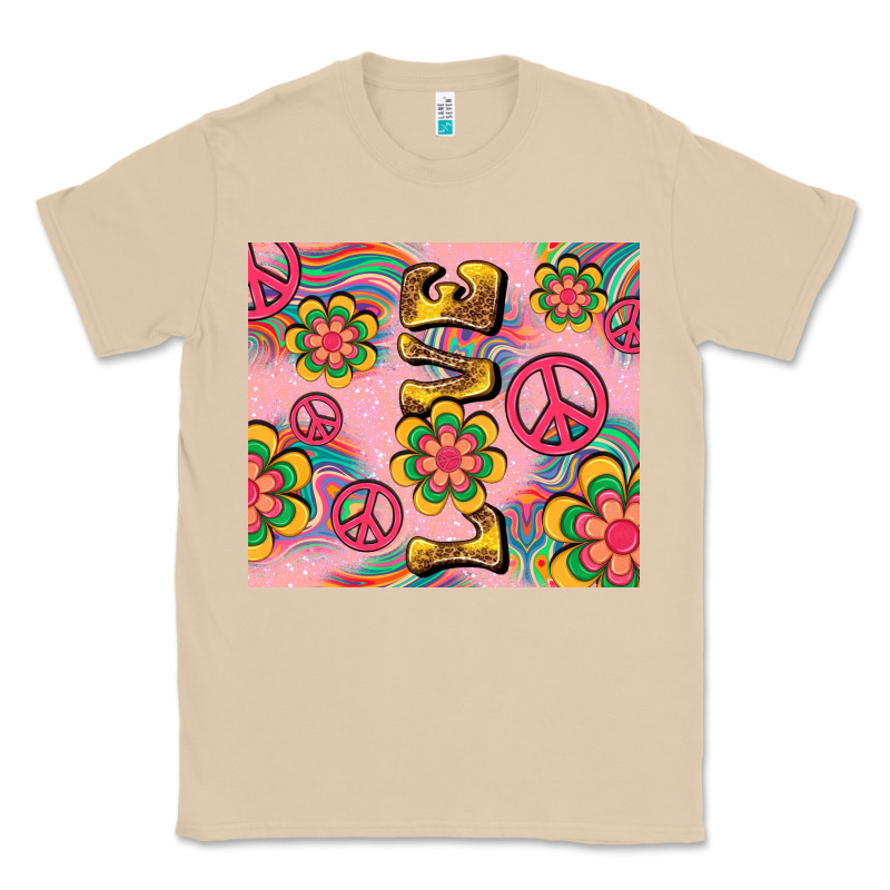 Peace Love Hippie Daisy Classic Tee by TumblerDesignByShophia | Teevron