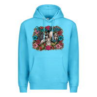 Ocean Blue Happy Easter Premium Hoodie - CowhideDigitalArt