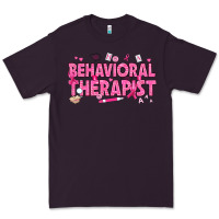 Plum Breast Cancer behavioral therapist Premium Tee - texasbilliewilder
