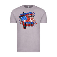 One Nation Under God 4th Of July Vintage Tee | Teevron