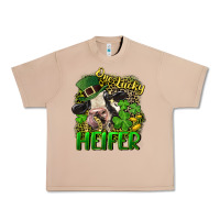 Burro One lucky Heifer Urban Heavy Tee - CowGirlArtShop