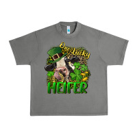 Tornado One lucky Heifer Urban Heavy Tee - CowGirlArtShop