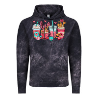Cloud Black valentines day coffee cups (1) Vintage Hoodie - OliviaCreatesArt