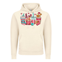 Vintage Artic valentines day coffee cups (1) Vintage Hoodie - OliviaCreatesArt