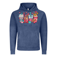 Vintage Denim valentines day coffee cups (1) Vintage Hoodie - OliviaCreatesArt