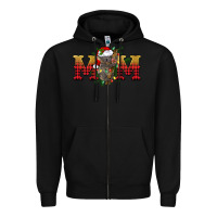 Black Christmas koala mom Zipper Hoodie - BarkalooDesign