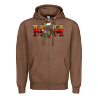 Chestnut Christmas koala mom Zipper Hoodie - BarkalooDesign