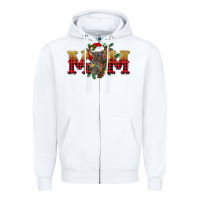 White Christmas koala mom Zipper Hoodie - BarkalooDesign