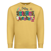 Antique Gold science teacher Premium Sweatshirt - AdoDesignShop