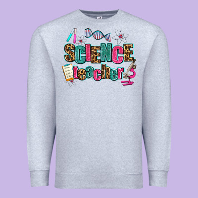 Science Teacher Premium Sweatshirt Designed By Adodesignshop