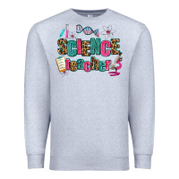 Heather Grey science teacher Premium Sweatshirt - AdoDesignShop