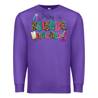 Purple science teacher Premium Sweatshirt - AdoDesignShop