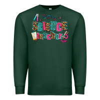 Sports Green science teacher Premium Sweatshirt - AdoDesignShop