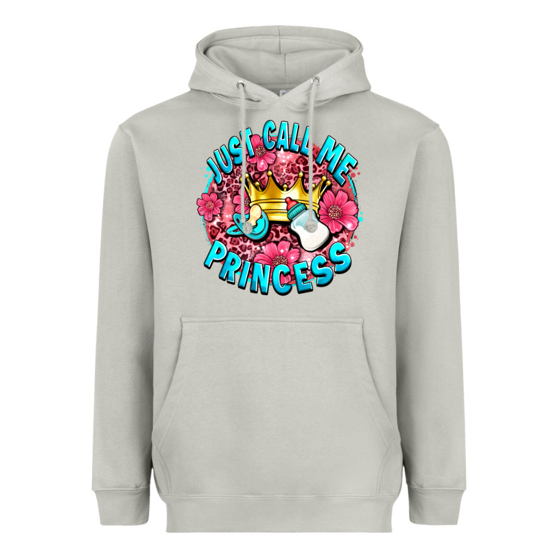 Just Call Me Princess Heavyweight Hoodie by AdoDesignShop | Teevron