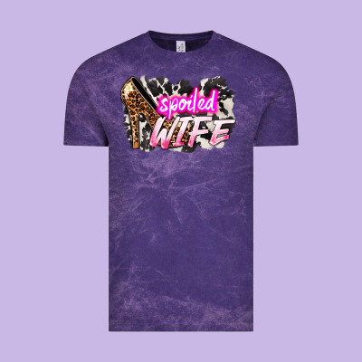 Spoiled Wife Mother's Day Vintage Tee Designed By Howdyjamesfarm