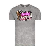 Cloud Rock Spoiled wife Mother's Day Vintage Tee - HowdyJamesFarm