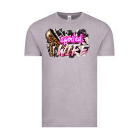 Vintage Zinc Spoiled wife Mother's Day Vintage Tee - HowdyJamesFarm